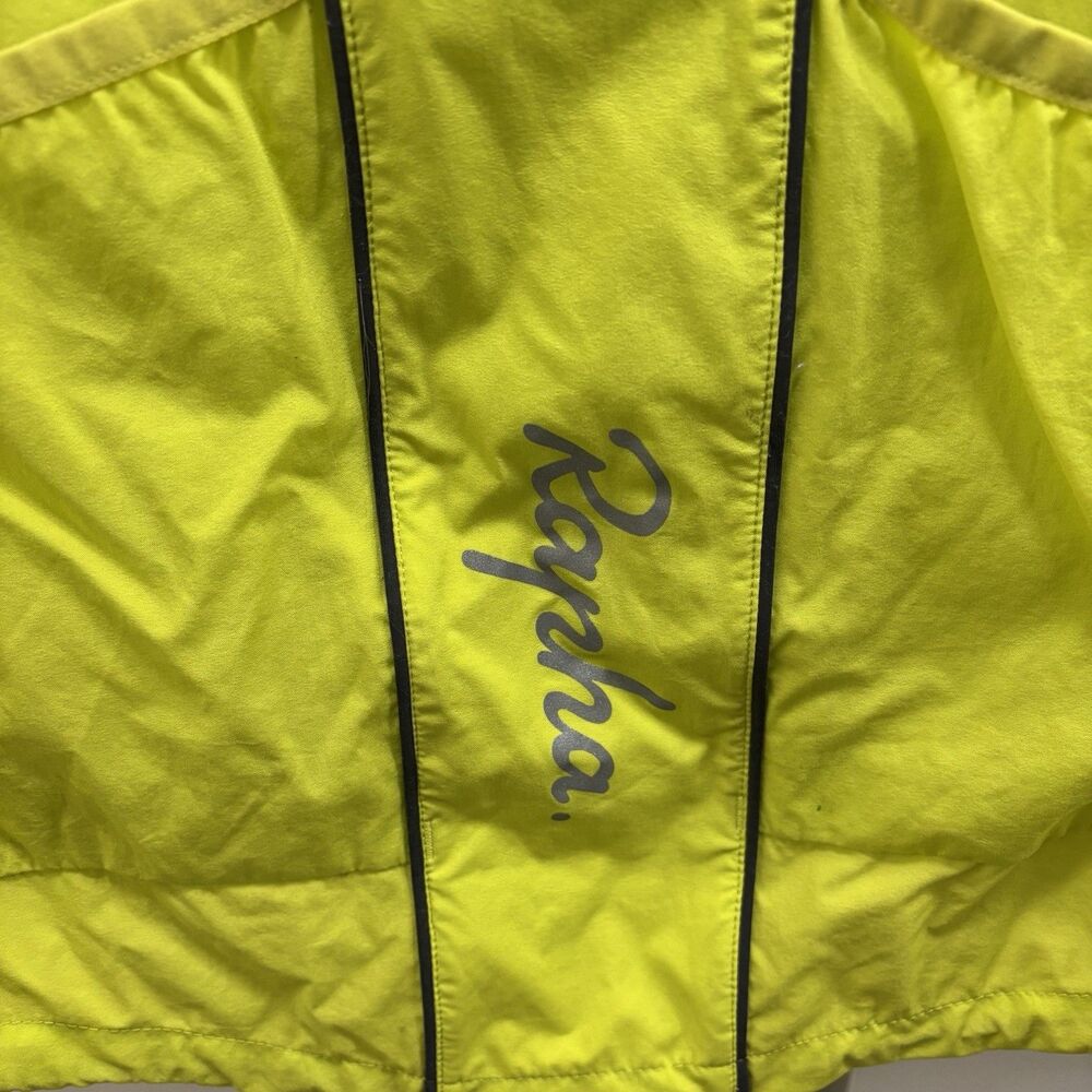 Rapha Men’s Large Cycling Classic Gilet Vest Yellow Chartreuse Lightweight - Picture 3 of 8